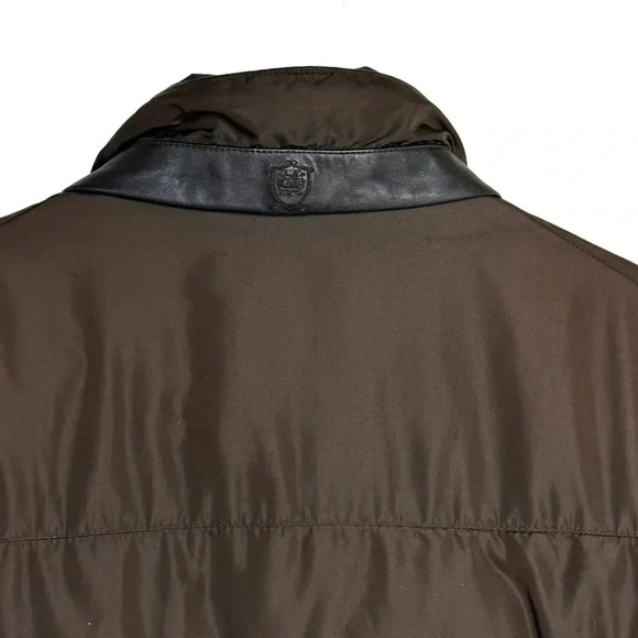 Massimo Dutti XXL mens Brown minimalist puffer‎ coat jacket - Picture 4 of 10